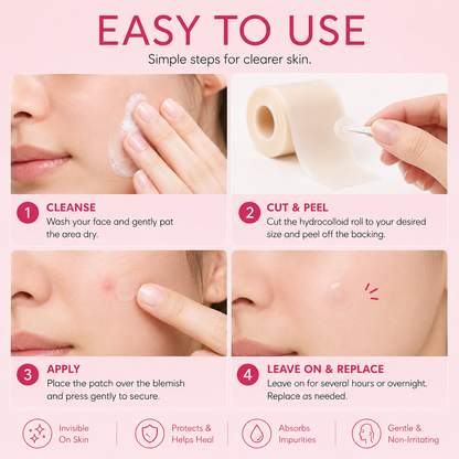 Dotless Hydrocolloid Roll