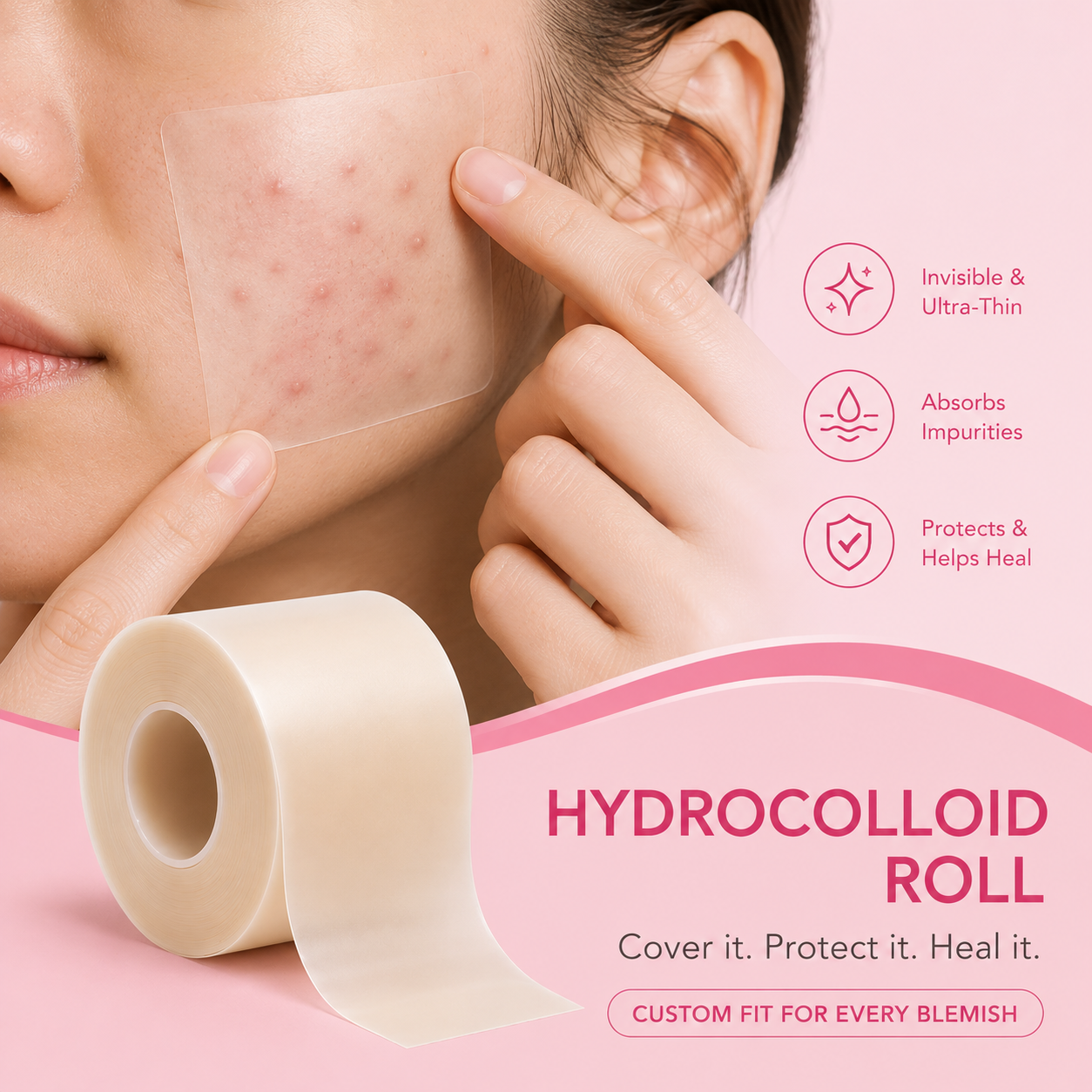 Dotless Hydrocolloid Roll